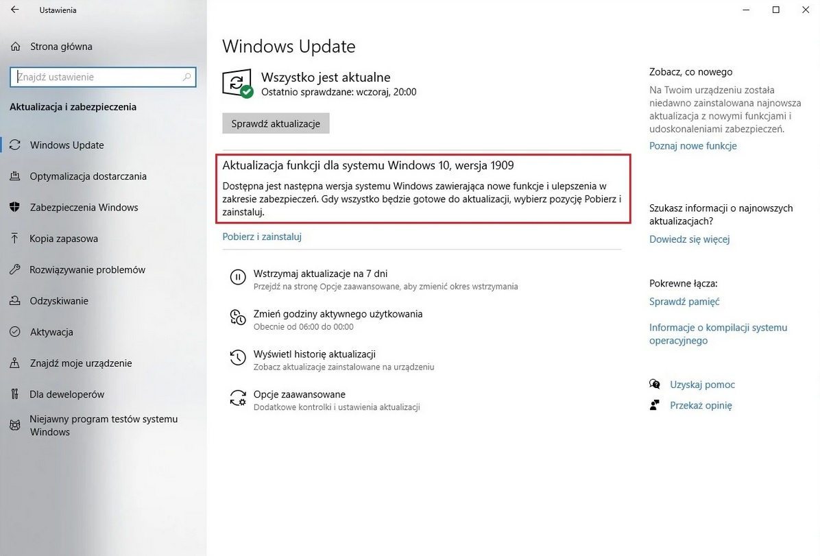 windows 10 update